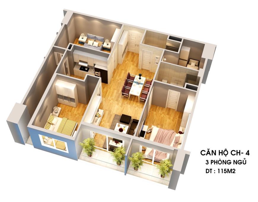 Thiết kế chung cư Golden Field Mỹ Đình