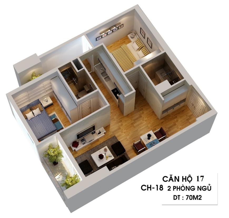 Thiết kế chung cư Golden Field Mỹ Đình