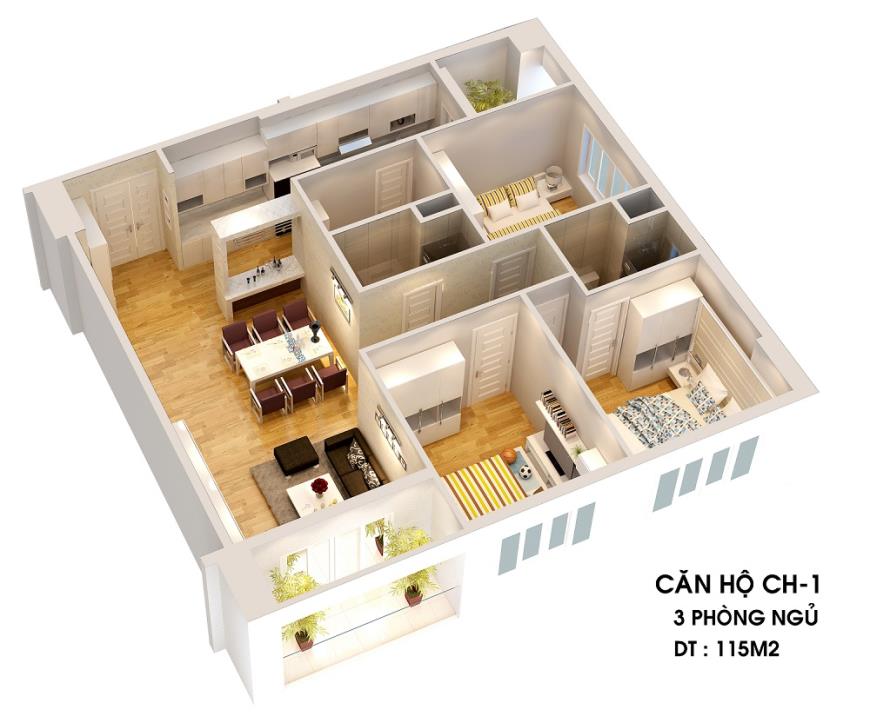 Thiết kế chung cư Golden Field Mỹ Đình