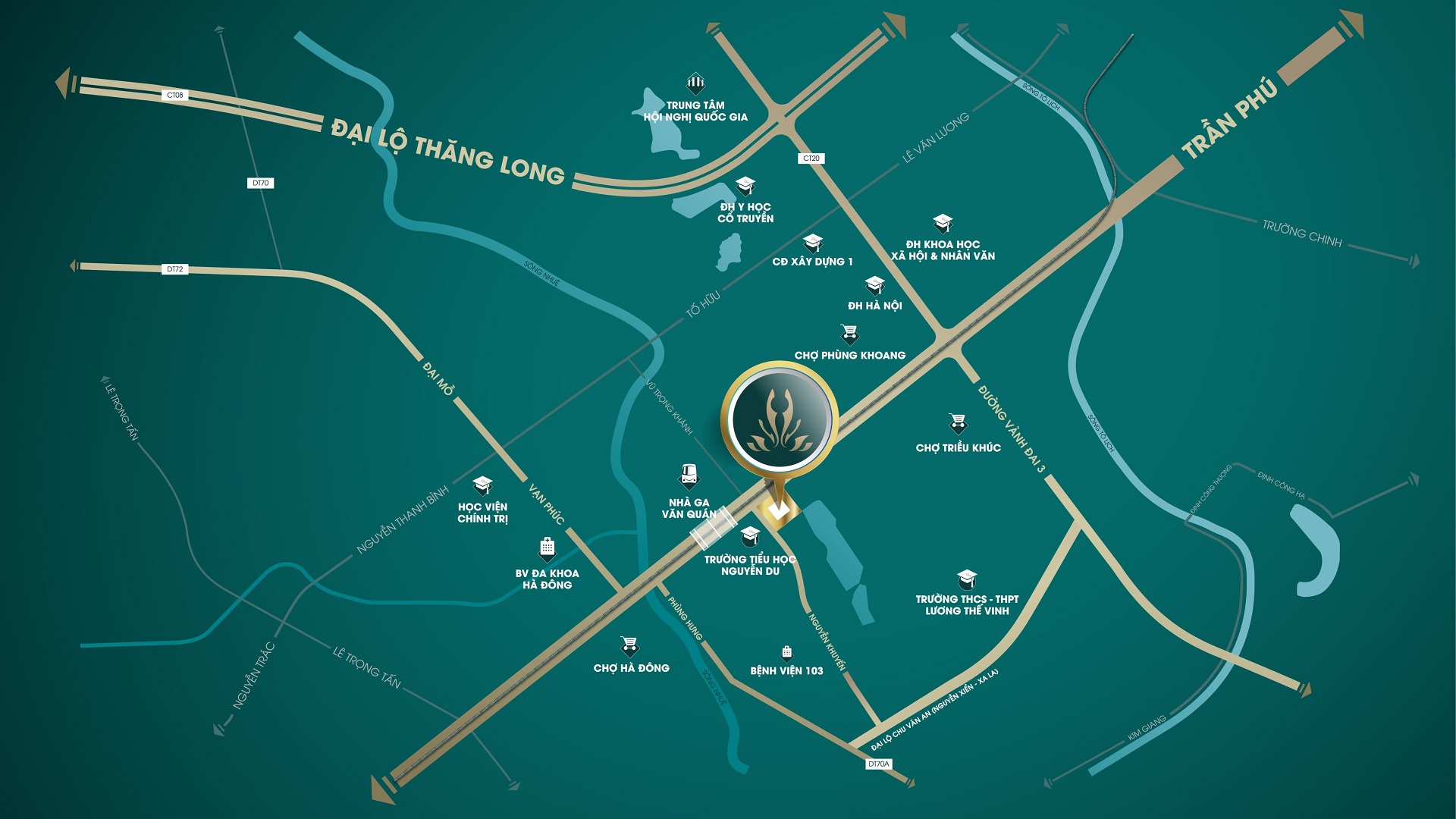 Vị Trí Dự Án Grand SunLake Văn Quán