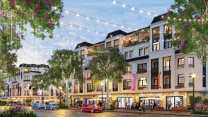 Shophouse Green Little Town