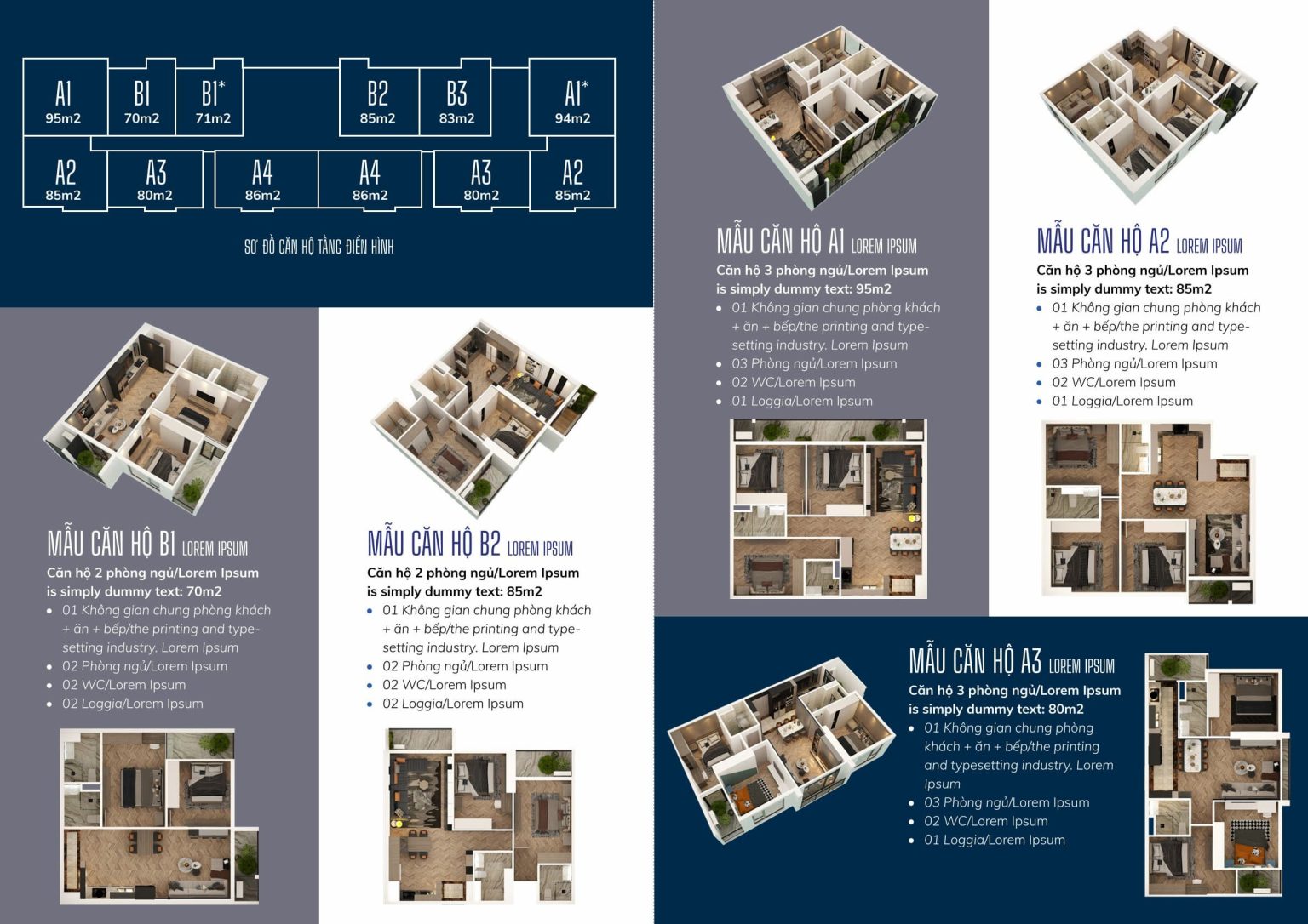 Mặt Bằng Dự Án Chung Cư Handico Complex Lê Văn Lương