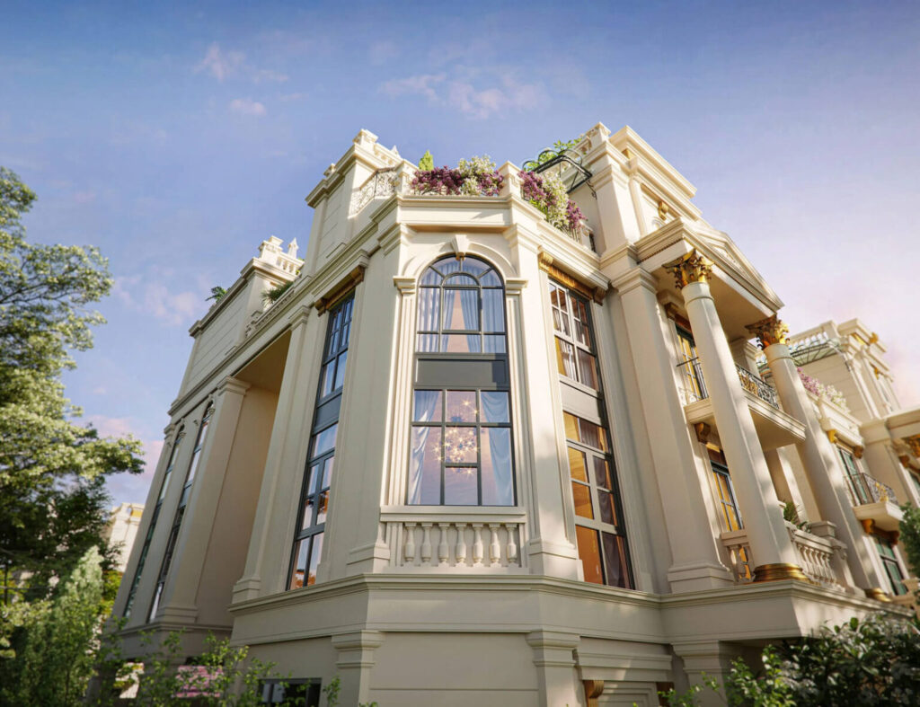 Thiết kế kiến trúc Him Lam Diamond Palace Vĩnh Tuy