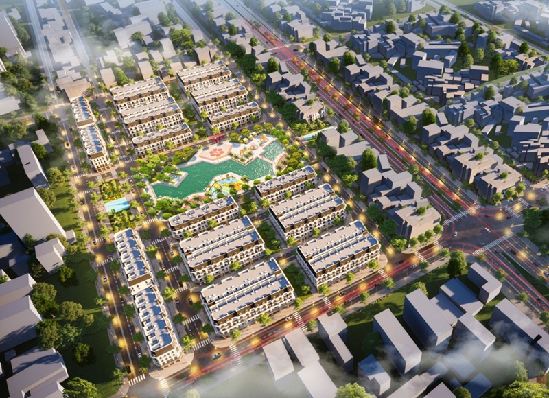 Mặt bằng tổng thể dự án Hoàng Huy New City Hải Phòng