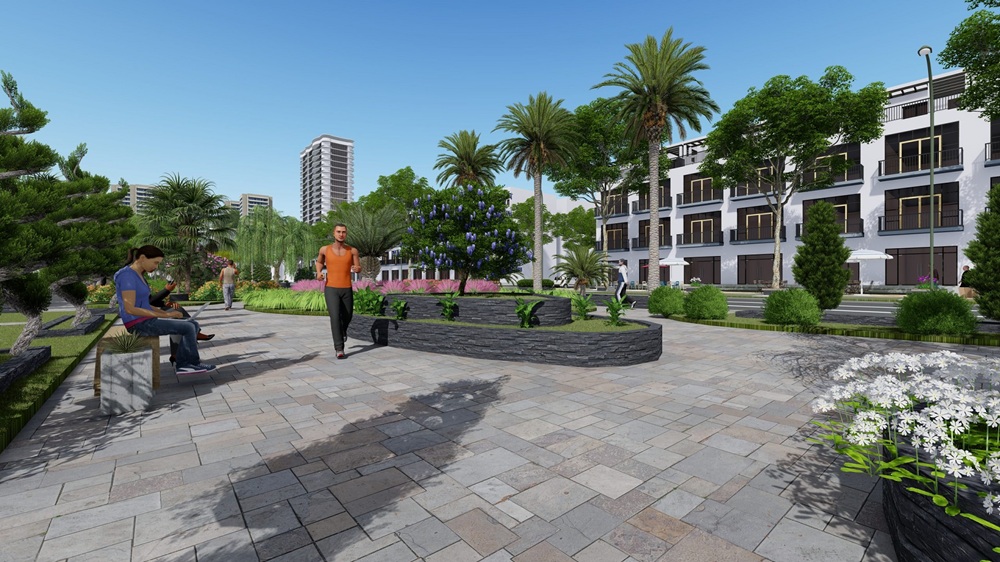 Hệ thống tiện ích tại dự án Hoàng Huy New City