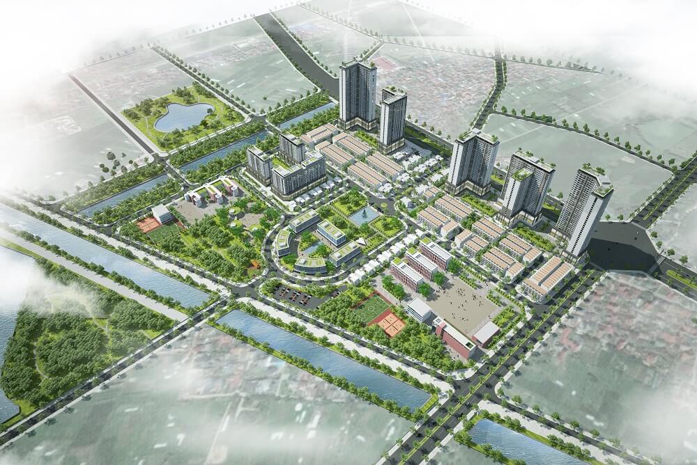 Mặt bằng dự án Kosy Complex Đông Anh Hà Nội
