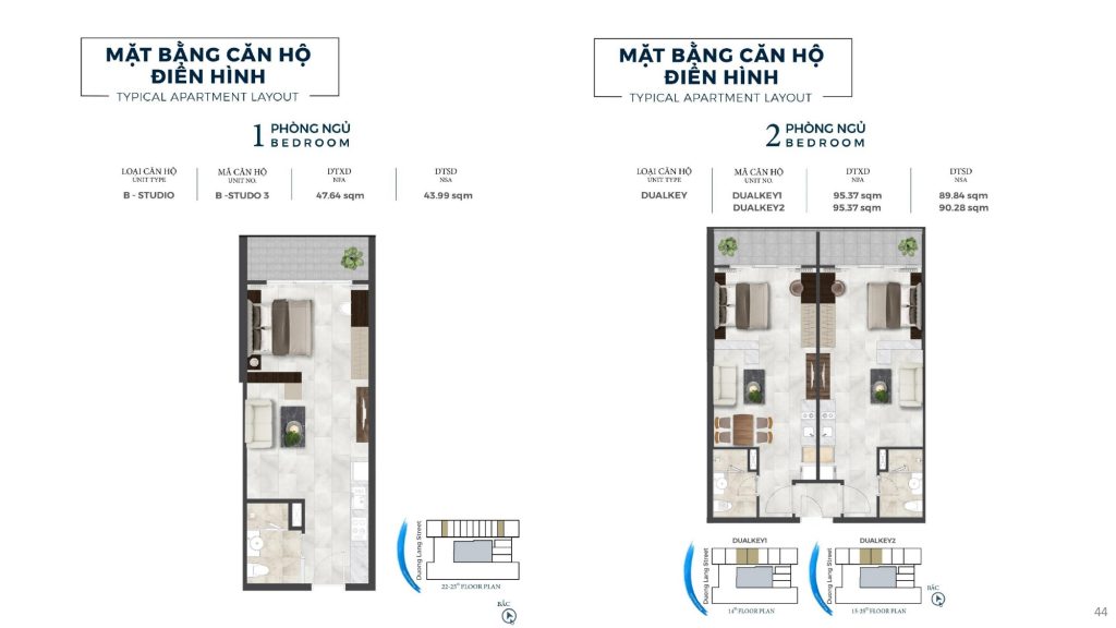 Thiết kế căn hộ du lịch Lancaster Luminaire Đường Láng