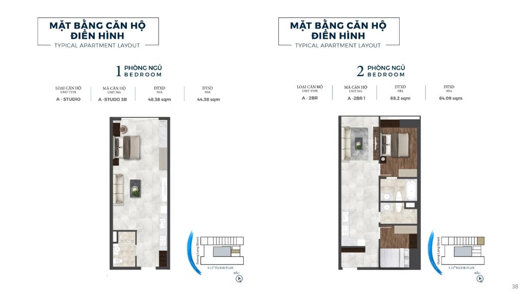 Thiết kế căn hộ lâu dài Lancaster Luminaire Đường Láng