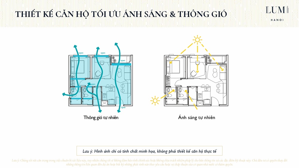 Thiết kế căn hộ chung cư Lumi Hà Nội