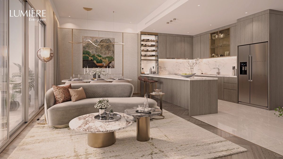 Thiết kế căn hộ Lumiere EverGreen