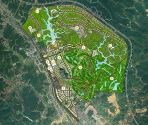 Mặt bằng dự án Mailand Hoàng Đồng Lạng Sơn