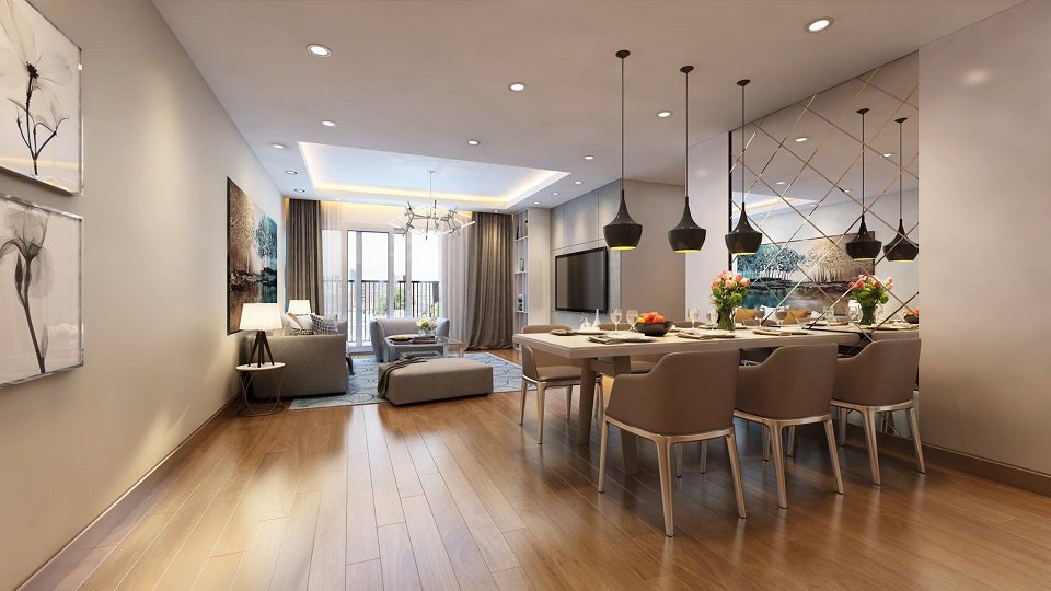 Nội thất căn hộ Mandarin Garden 2