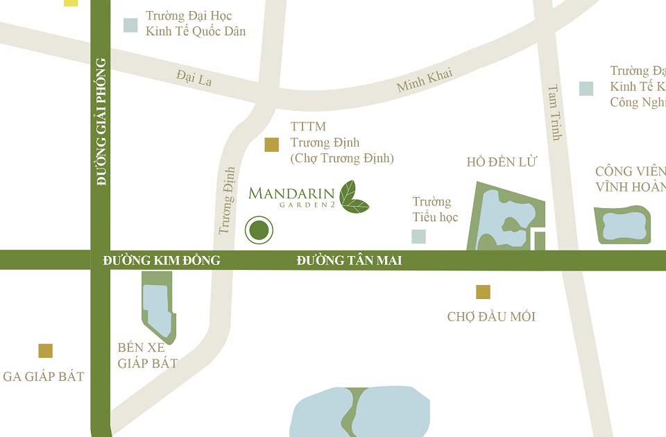 Vị trí dự án Mandarin Garden 2