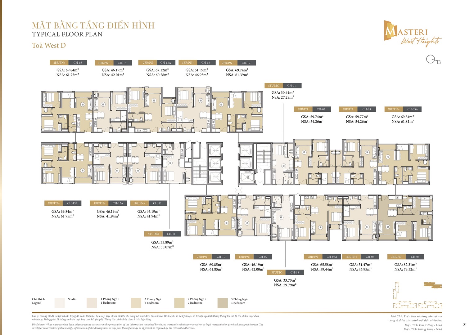 Thiết Kế Căn Hộ Masteri West Heights Tây Mỗ