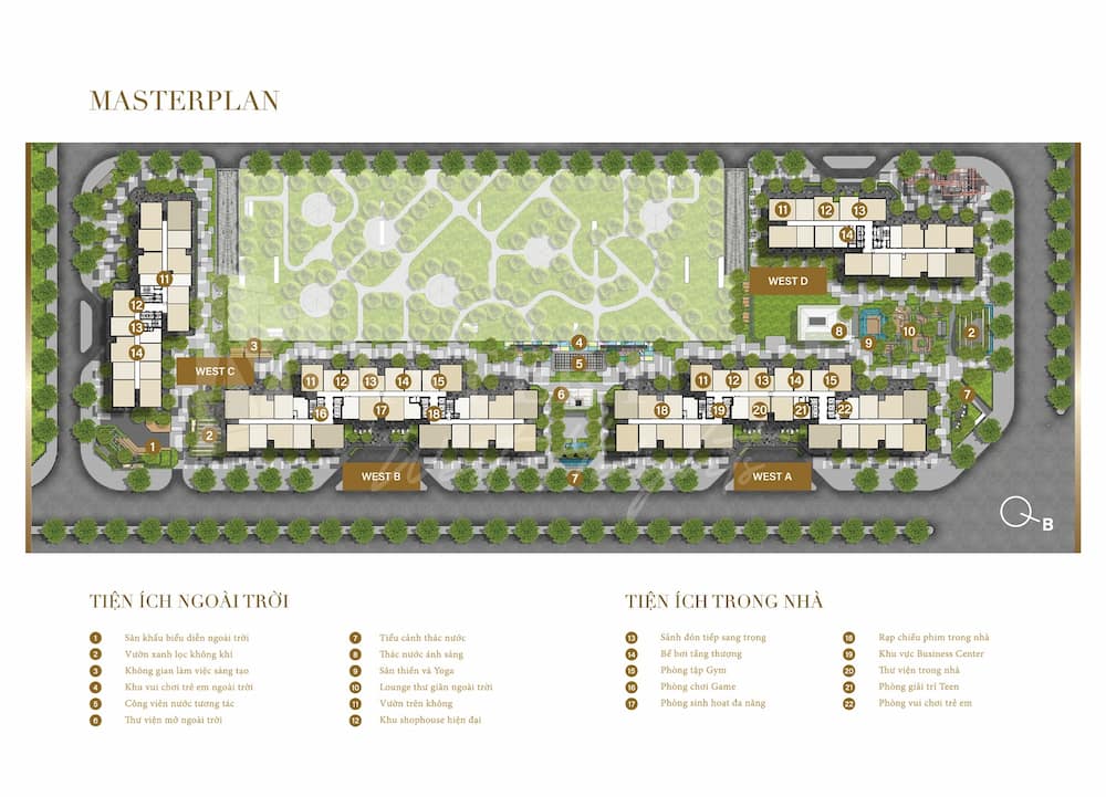 Tiện ích dự án Masteri Smart City Tây Mỗ