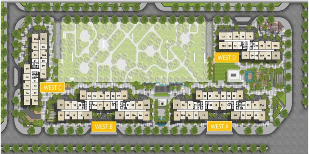 Mặt bằng dự án Masteri Smart City