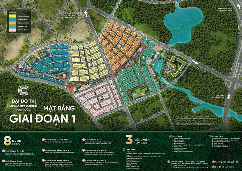 MẶT BẰNG DỰ ÁN MEYHOMES CAPITAL PHÚ QUỐC