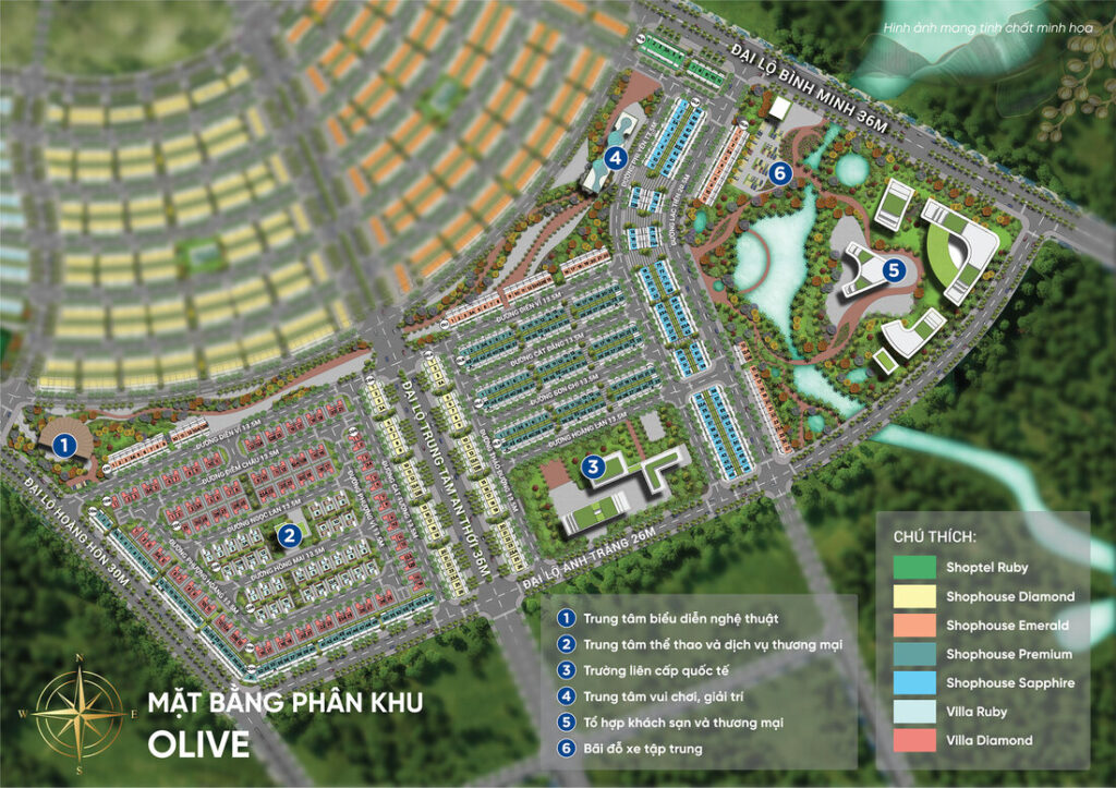 PHÂN KHU OLIVE