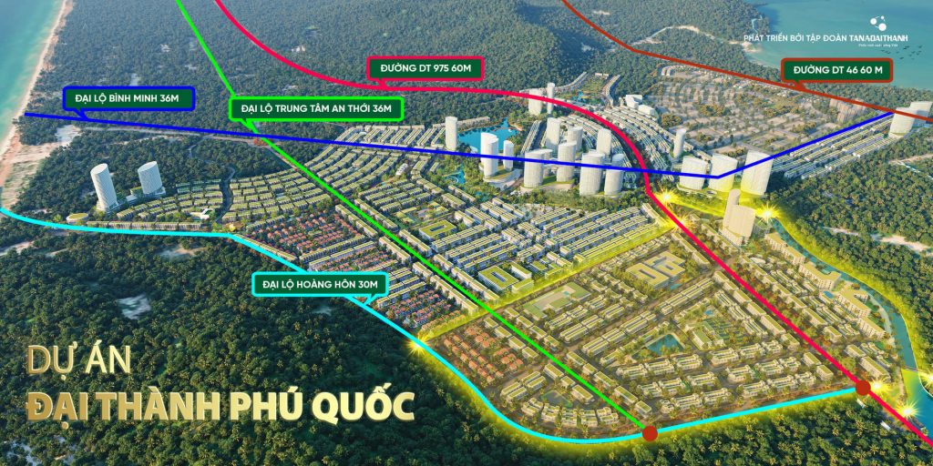 Vị trí dự án Crystal City Meyhomes Capital Phú Quốc