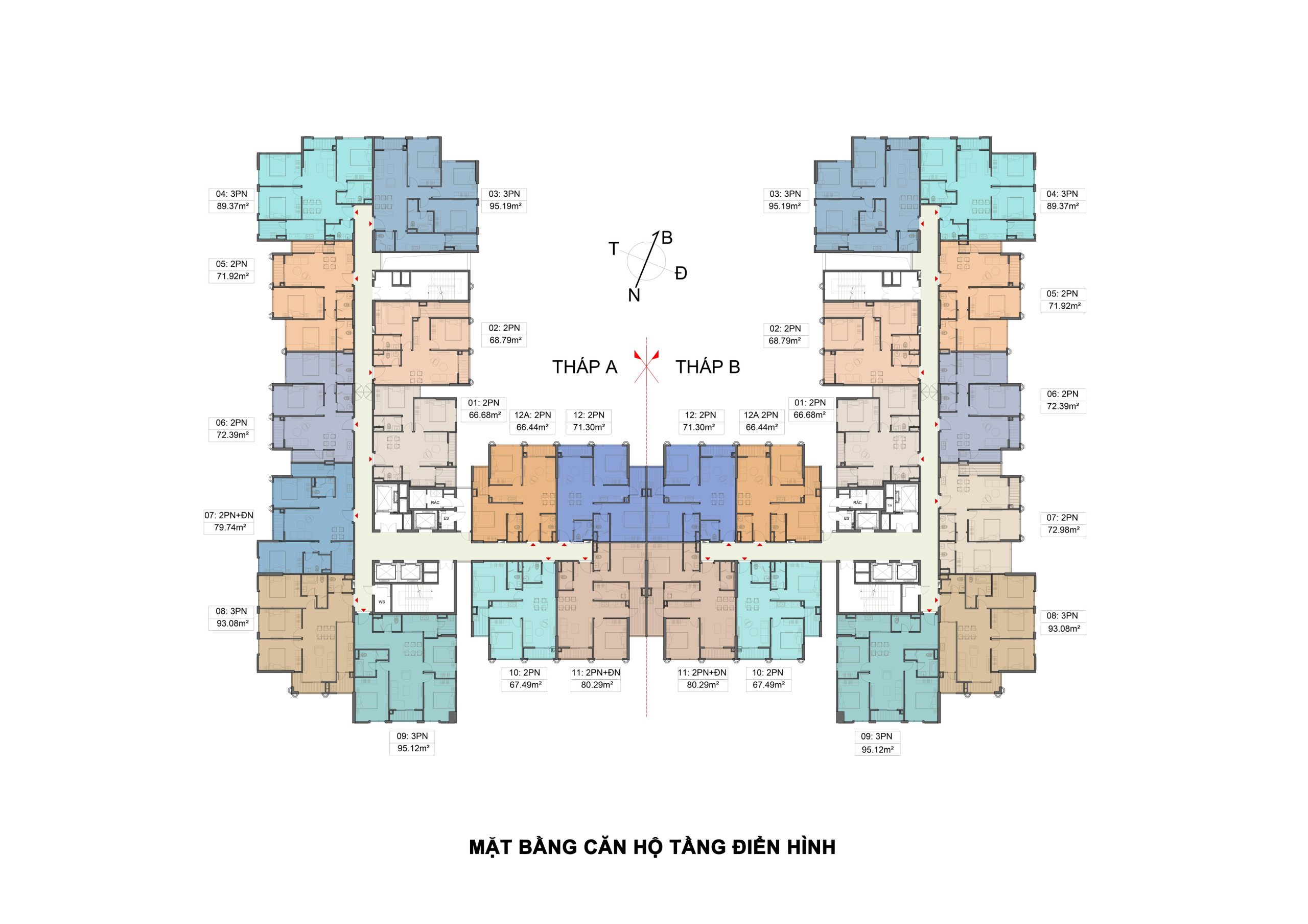 Mặt bằng dự án Moonlight 1 – An Lạc Green Symphony