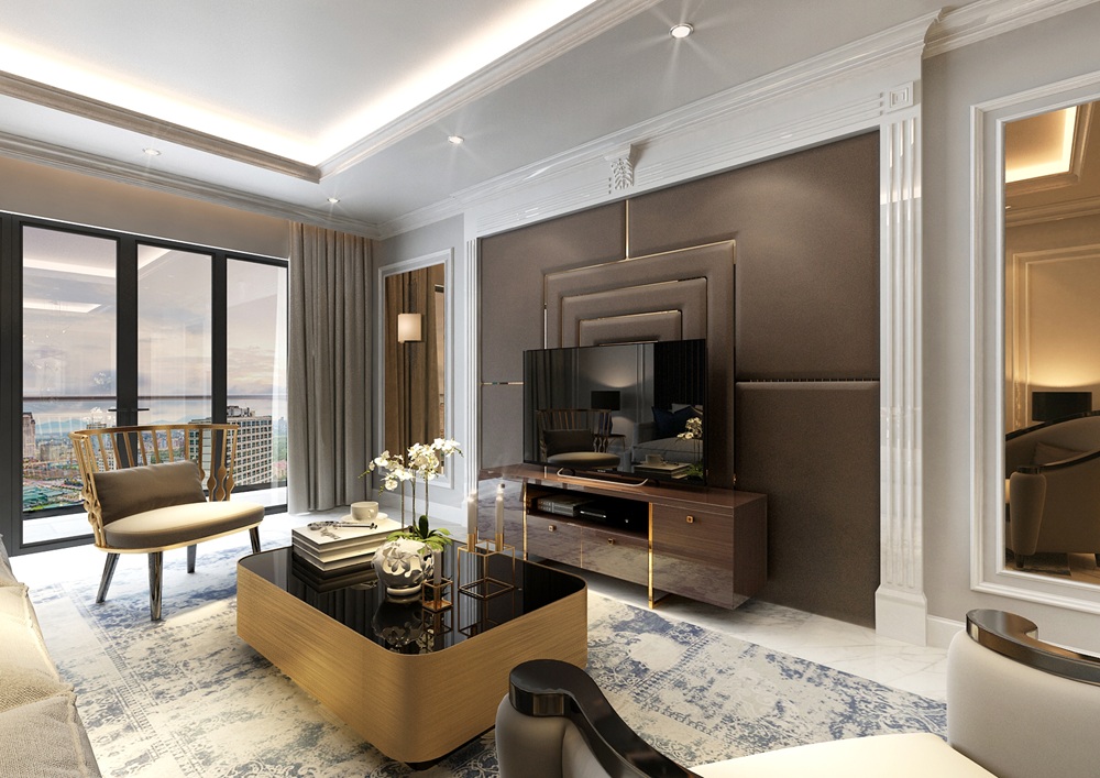 Nội thất căn hộ Sunshine Center Phạm Hùng