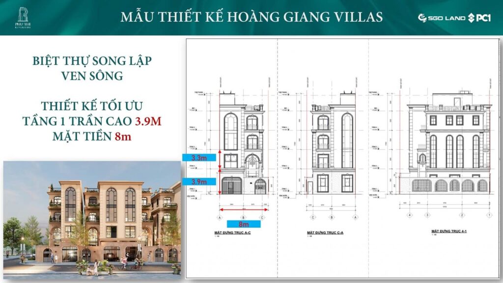 Phân khu Hoàng Giang Villas
