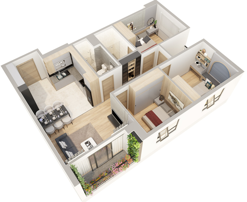 Thiết kế dự án Phương Đông Green Home