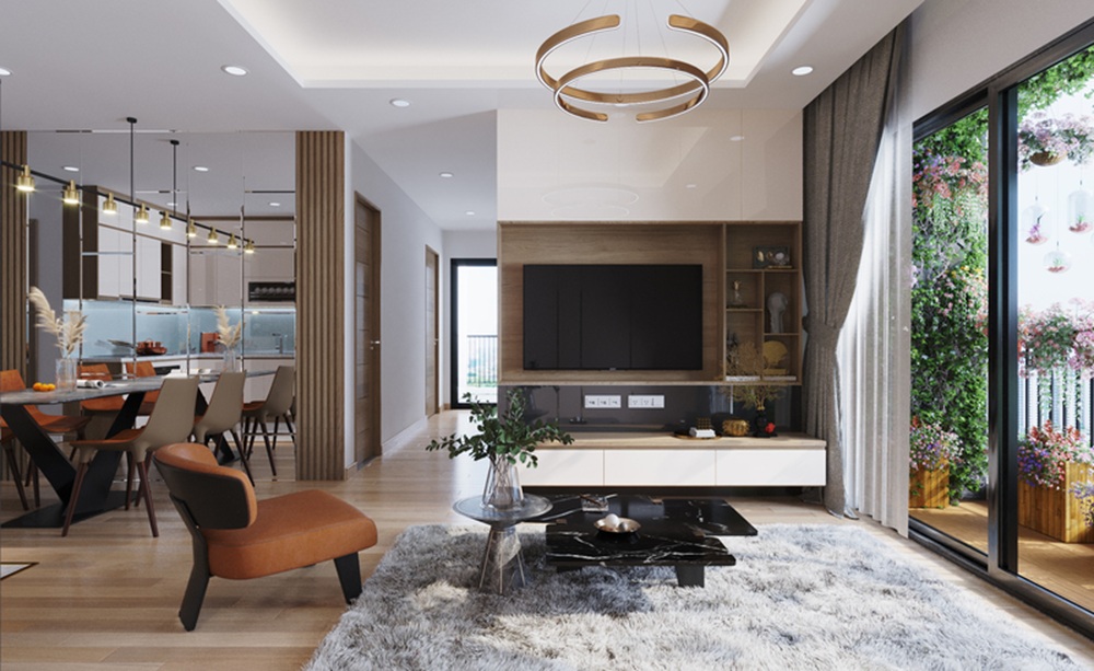 Nội thất căn hộ Phương Đông Green Home