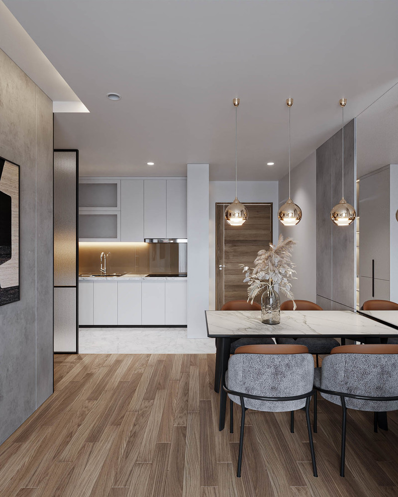 Nội thất căn hộ Phương Đông Green Home