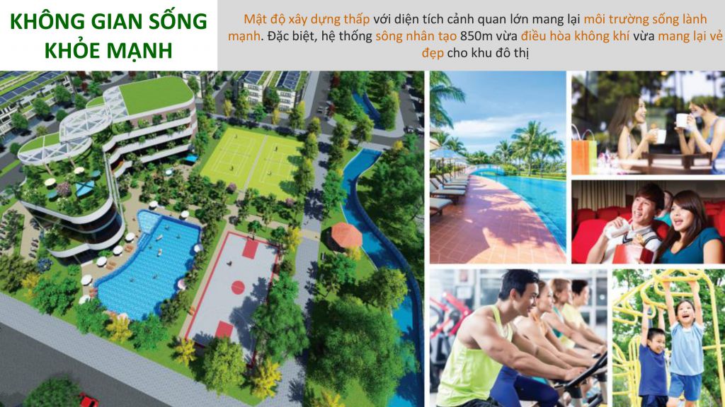 Tiện ích dự án River Silk City Hà Nam