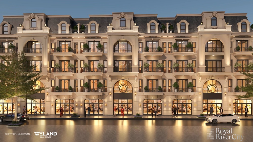 Thiết kế dự án Royal River City 80 Hạ Lý