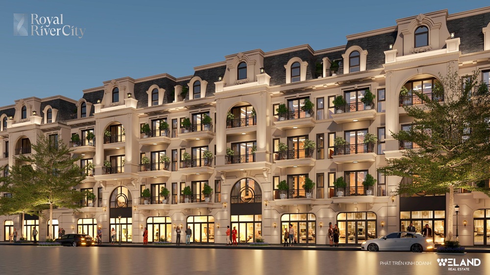 Thiết kế dự án Royal River City 80 Hạ Lý