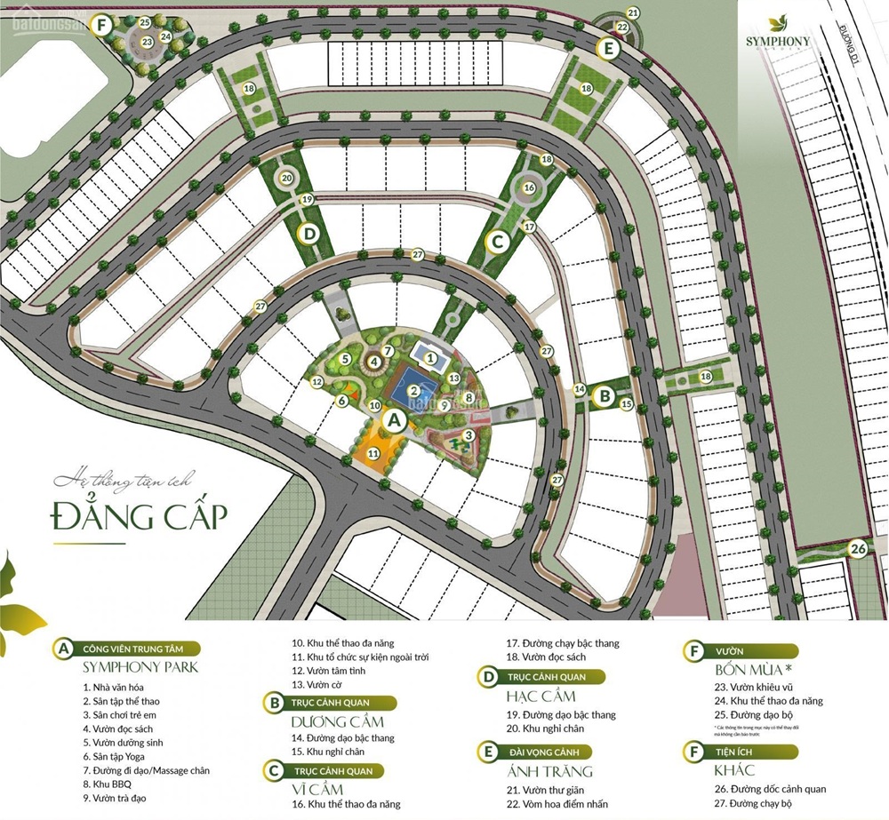 Tiện ích đẳng cấp tại dự án Symphony Garden Lào Cai