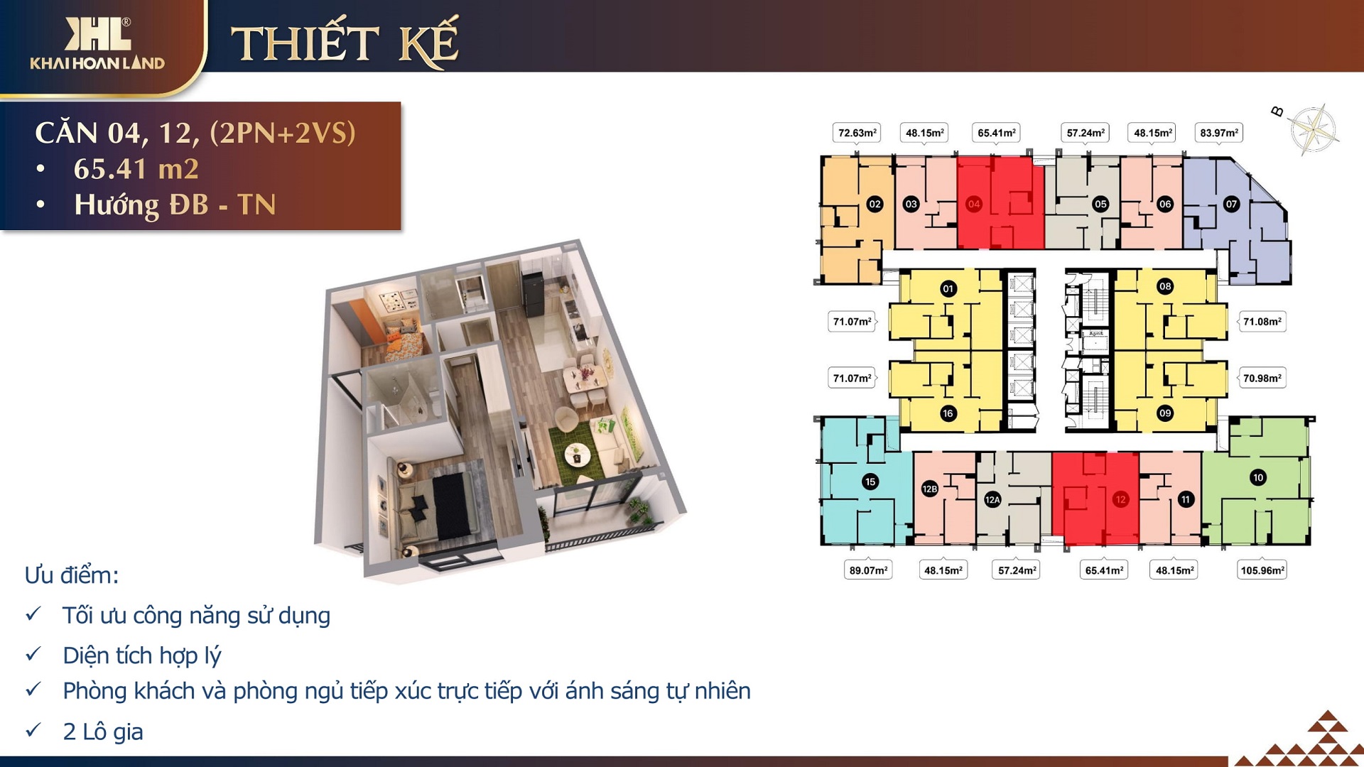 Thiết kế căn hộ T&T DC Complex