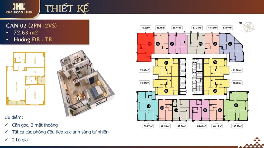 Thiết kế căn hộ T&T DC Complex