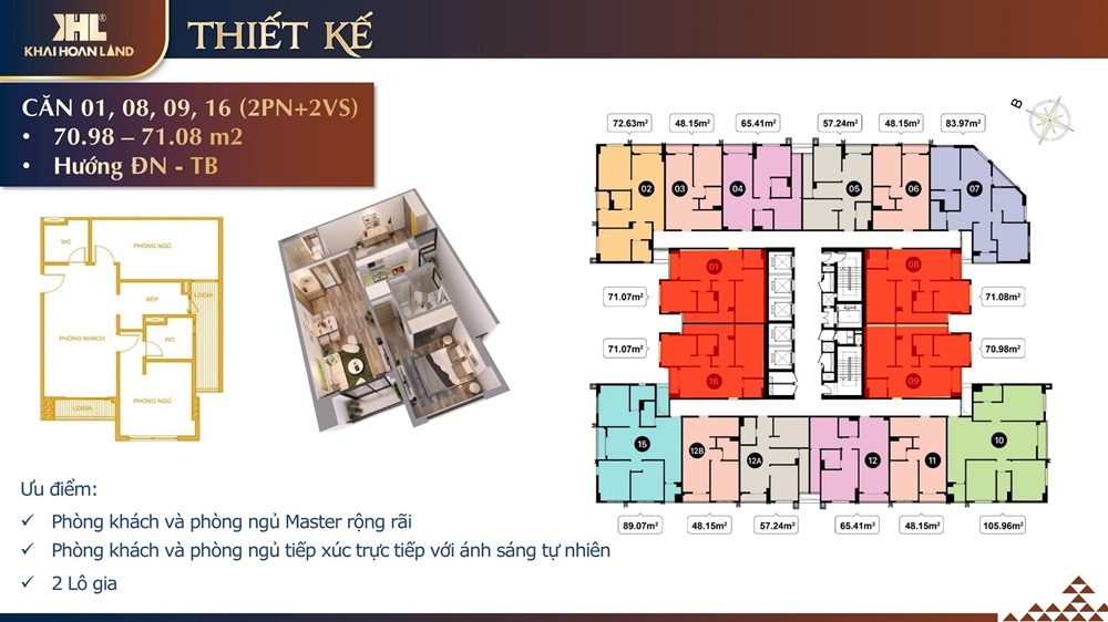 Thiết kế căn hộ T&T DC Complex
