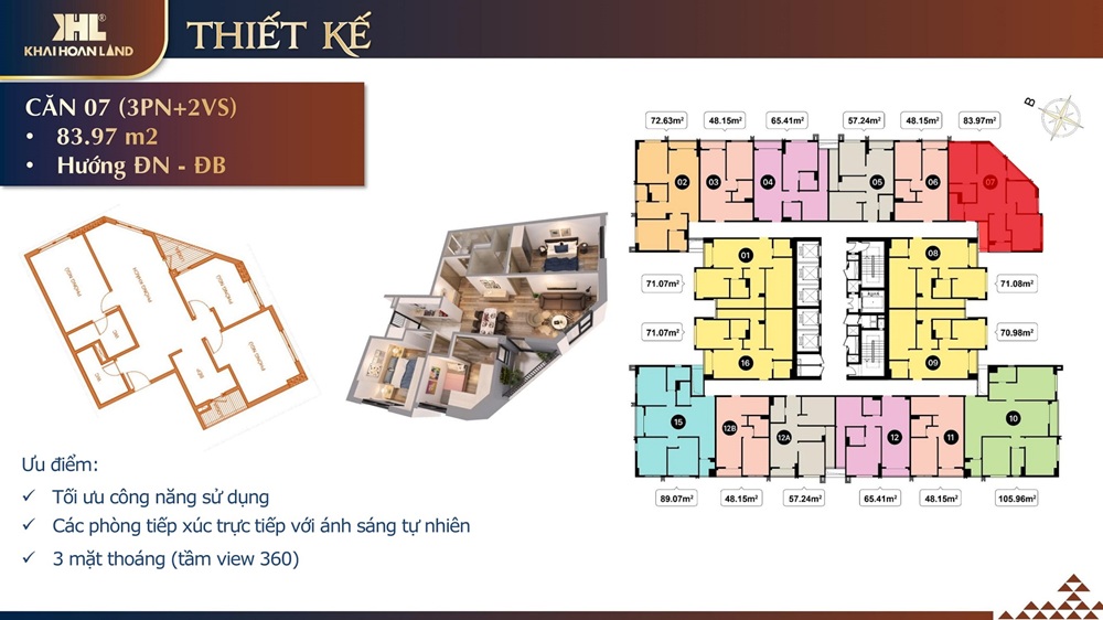 Thiết kế căn hộ T&T DC Complex