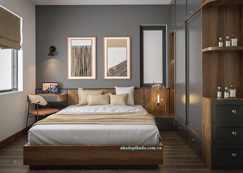 Nội thất bàn giao tại chung cư T&T DC Complex