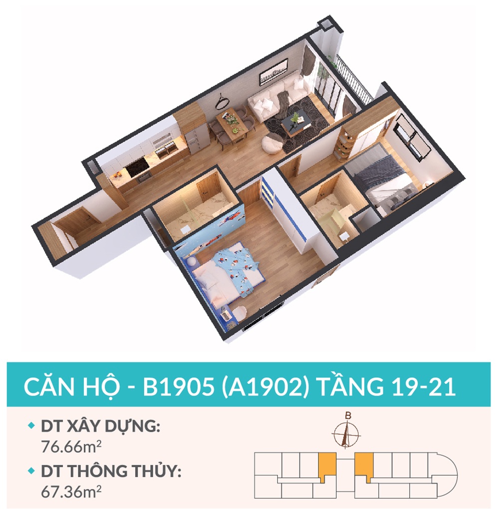Thiết kế chung cư Tây Hồ RiverView