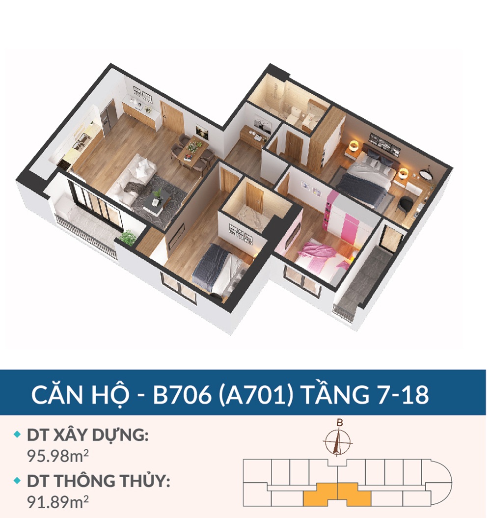 Thiết kế chung cư Tây Hồ RiverView