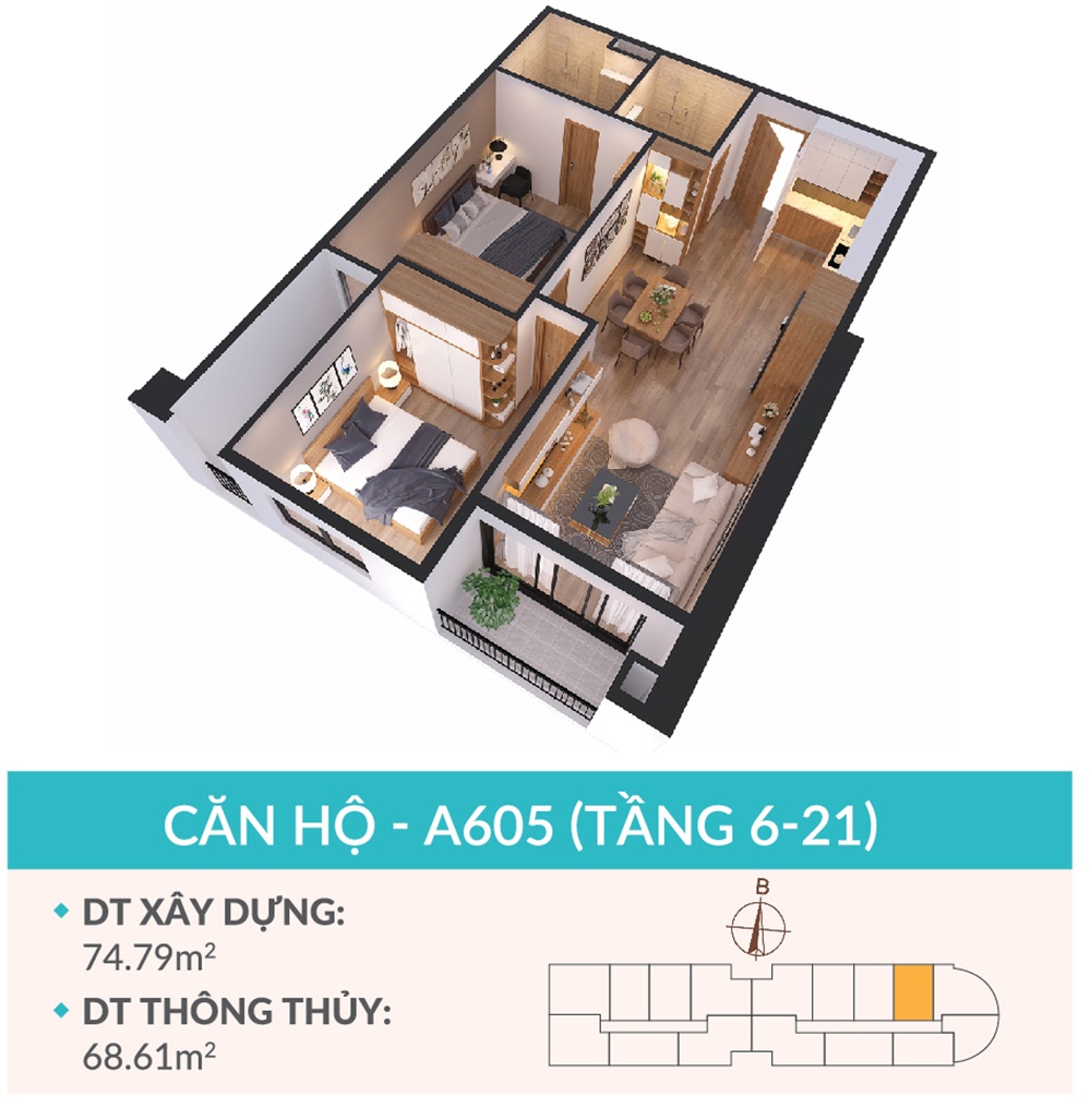 Thiết kế chung cư Tây Hồ RiverView