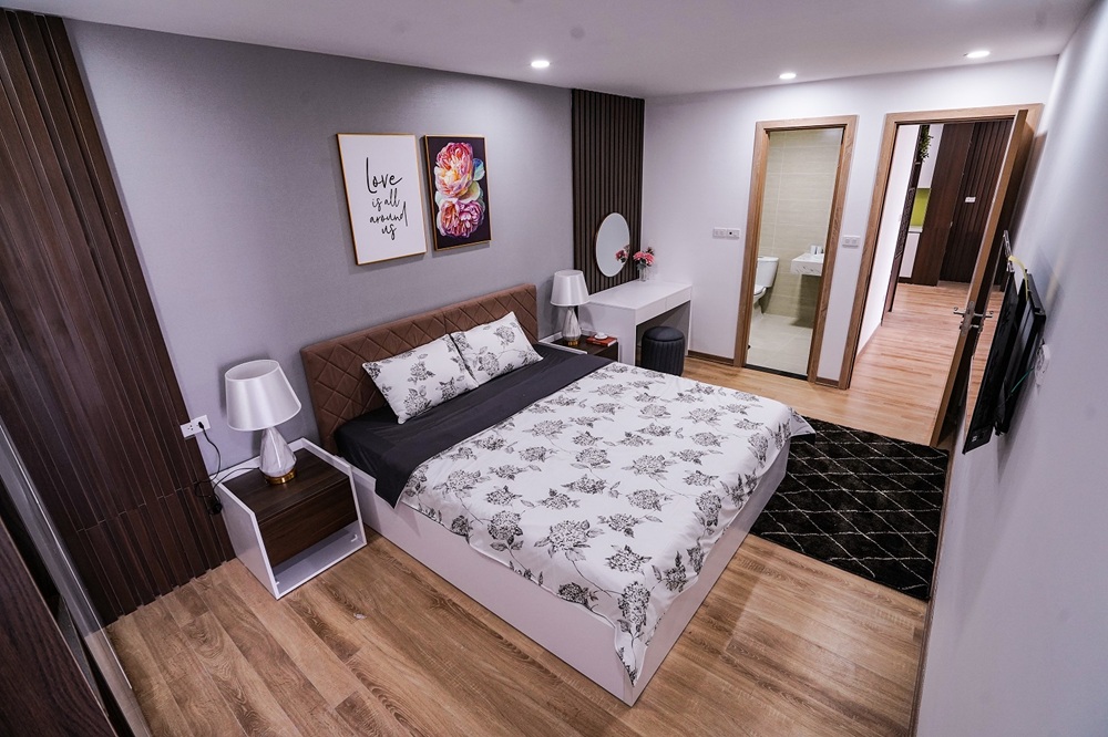 Nội thất bàn giao căn hộ Tây Hồ RiverView