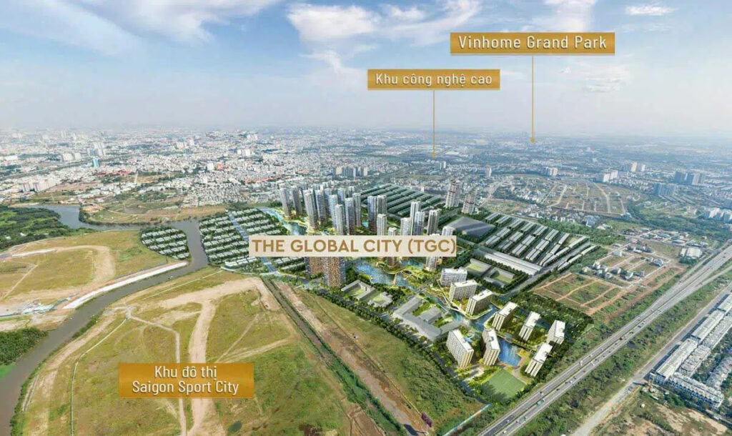 Vị Trí Chiến Lược Của Dự Án The Global City Thủ Đức