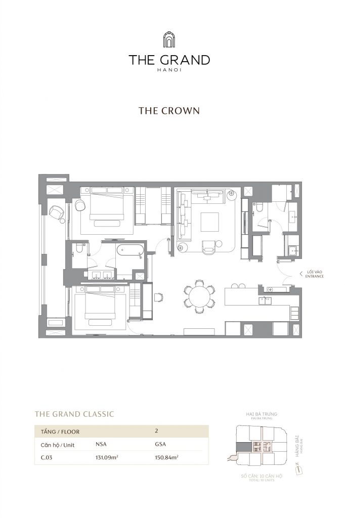 Thiết kế căn hộ The Grand Hà Nội