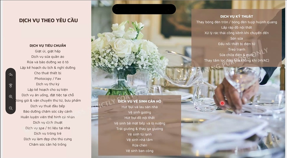 Tiện ích dự án The Grand Hanoi 22 – 24 Hàng Bài