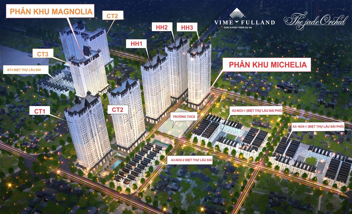 Tổng quan dự án The Jade Orchid Garden Cổ Nhuế