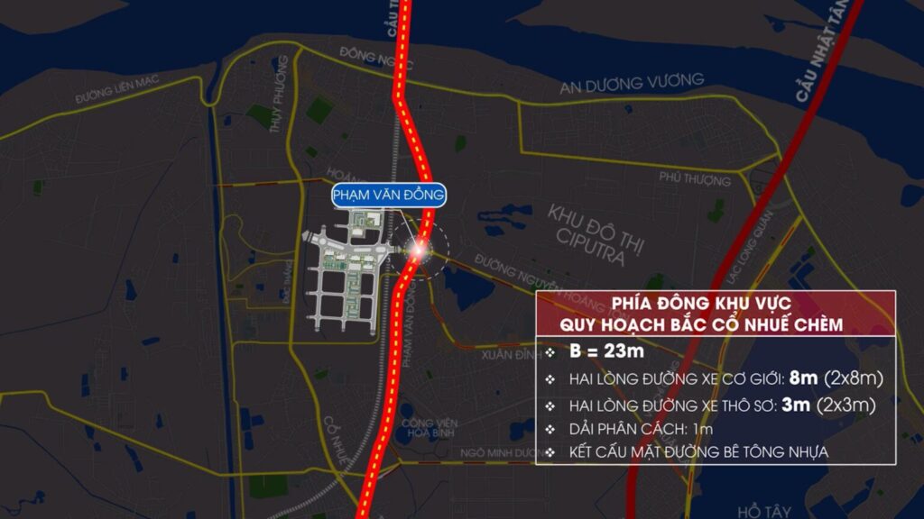 Vị trí dự án The Jade Orchid Cổ Nhuế