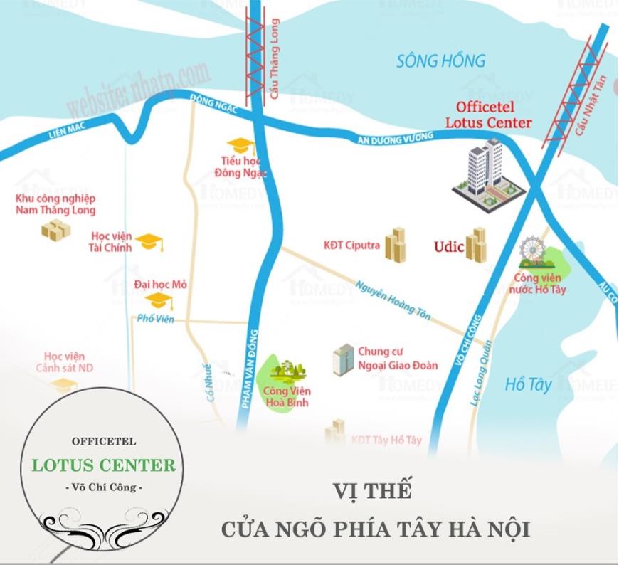 Vị trí dự án The Lotus Center