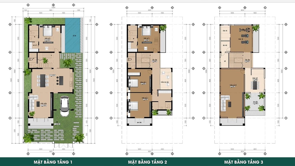 Thiết kế dự án The Mansion Hội An