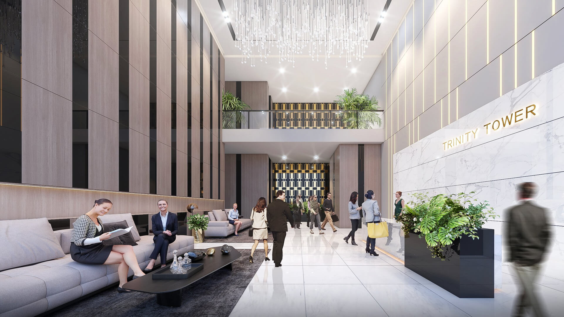Tiện ích dự án Trinity Tower Mễ Trì